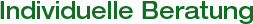Individuelle Beratung