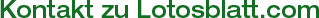 Kontakt zu lotosblatt.com